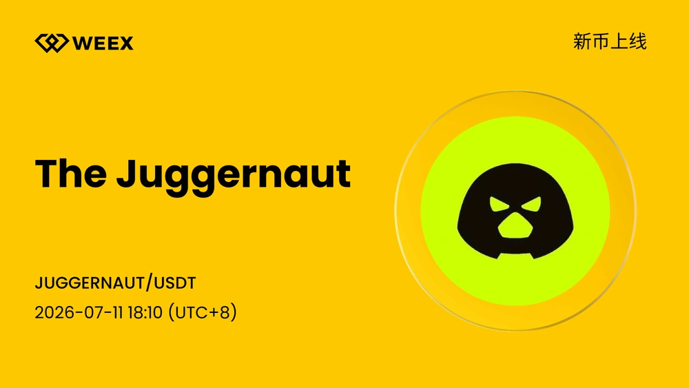 JUGGERNAUT (The Juggernaut) 现已上线WEEX！